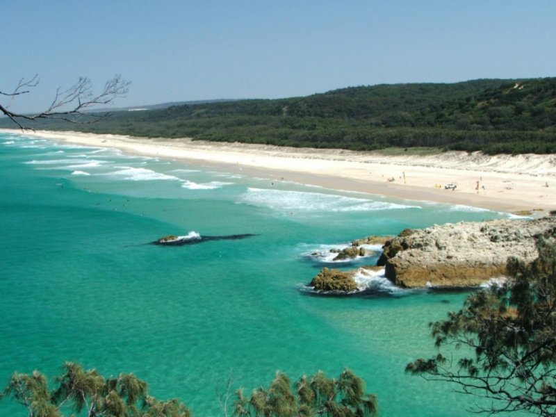 North Stradbroke Island From Gold Coast North Stradbroke Island From Gold Coast