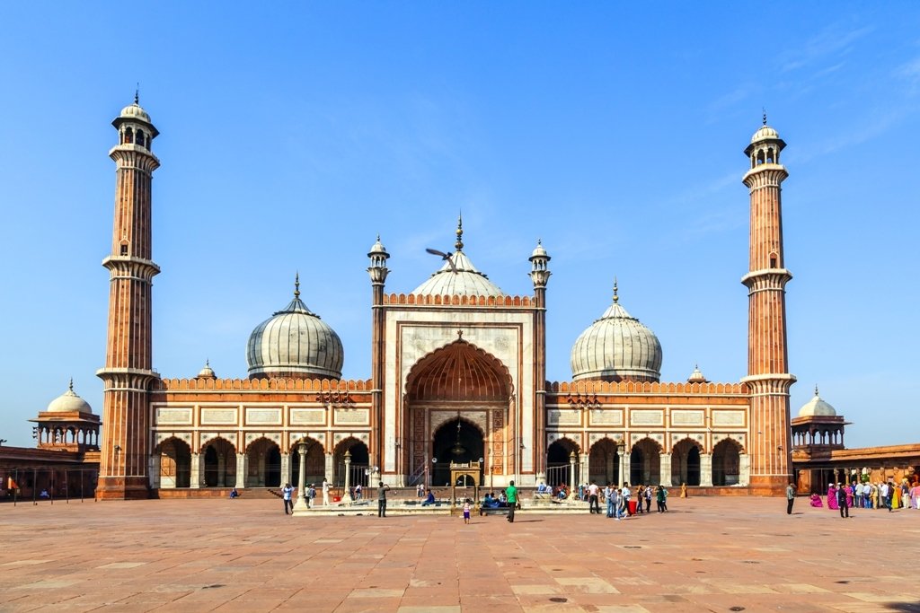 Risultati immagini per jama masjid delhi